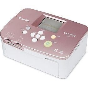 CANON SELPY PORTABLE PINK COMPACT PHOTO EASY PRINTER BIG BUTTONS LARGE