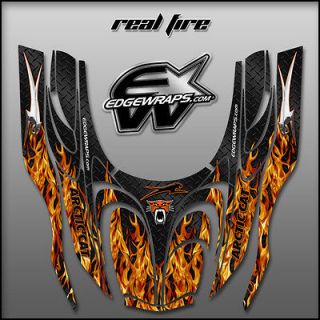 NEW ARCTIC CAT ZR 600, 500 fits 01 05 snowmobile graphics   real fire