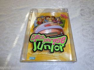 Electronic CATCH PHRASE JUNIOR JR   The Catch It ~ Say It ~ Pass It