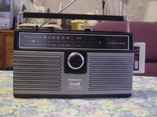 Vintage Panasonic 80 era BOOMBOX 8 Track AM/FM Radio
