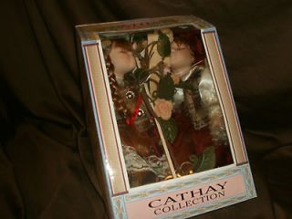 New In Box 16 LTD Cathay Collection Porcelain Robert & Judy Dolls