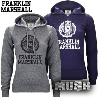 Franklin and Marshall Womens Wool & Cashmere Knitted Hoodie Jumper