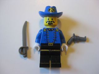 Lego CAVALRY COLONEL Western Minifigure Cowboy 6769 6706 Pistol
