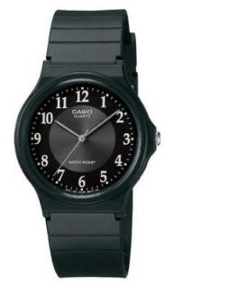 Casio Mens Black Resin Watch, Low Shipping, MQ24 1B3