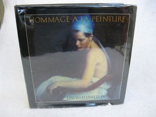 David Hamilton HOMMAGE A LA PEINTURE (ill.) Arpel Graphics 1984 HC/DJ