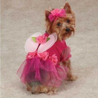 Casual Canine Flower Fairy Dog Halloween Costume XS XL Pink Pet