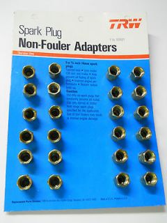 Spark Plug Non Fouler Adapter(s) 14mm w/ Tapered Seat Lot of 24 w