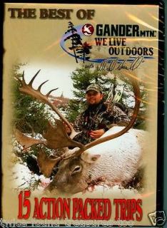 WE LIVE OUTDOORS 15 ACTION PACKED WILD GAME HUNTS Moose Caribou Fish