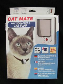 CAT MATE ELECTROMAGNETI C CAT FLAP DOOR WHIT 254W