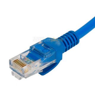 Blue Cable 10Ft CAT5 CAT5E RJ45 Network Ethernet Lan #098 RJ 45