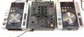 Pioneer CDJ200 CD PLAYERS AND DJM400 MIXER DJ SET
