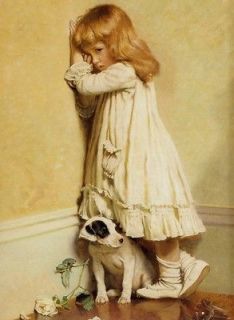 Charles Burton Barber Oil Painting repro In Disgrace