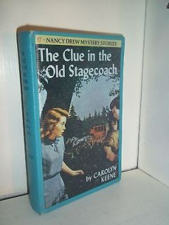 1973 HC Nancy Drew The Clue in the Old Stagecoach by Carolyn Keene #37