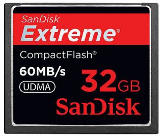 Sandisk Extreme CF Compact Flash Card 32GB 60MB/s