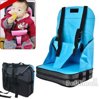 Toddlers Dining Chair Booster Fold up Seat Cushion Bag Hot Baby