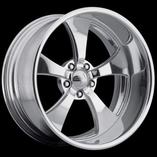 NEW BILLET / FORGED,, 17X7 SW5 / STREETER SHOWWHEELS FORD DODGE CHEVY