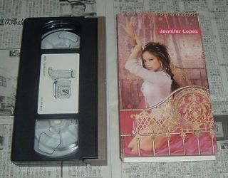 Jennifer Lopez J.Lo JAPAN PROMO VHS VIDEO