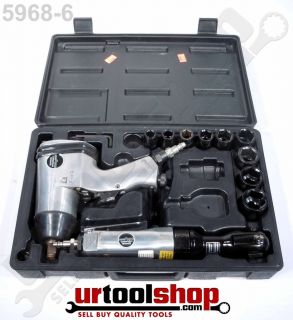 Central Pneumatic Tool Co 33567 Air Impact Wrench and Ratchet Kit