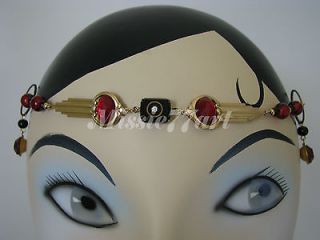 1920s inspired Art Deco Charleston Flapper Headpiece Circlet with