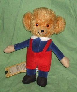 Merrythought Twisty Cheeky Mohair Teddy Bear Limited Edition 12 1/2