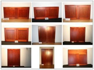Kitchen Cabinet Front & Doors Solid Wood New Reface mission auburn