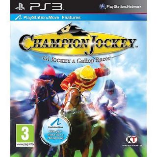 Champion Jockey (Horse Riding) (PS3) Brand New & Sealed Games