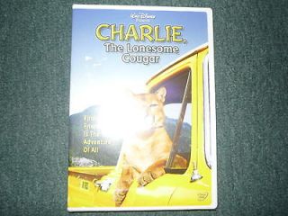 Walt Disney Presents Charlie, The Lonesome Cougar DVD~BRAND NEW~FAST