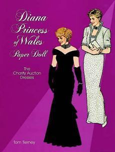 Princess of Wales Paper Doll The Charity Auction Dresses by Tom Tiern