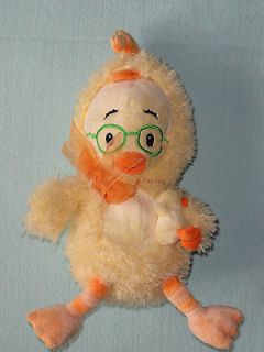 Disney Chicken Little in Chick Costume Holding Baby Duck Plush Easter