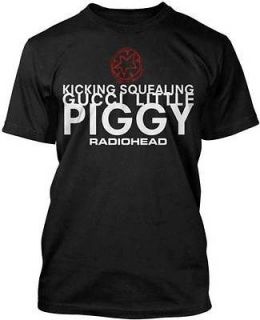 Radiohead Gucci Piggy Shirt SM, MD, LG, XL, XXL New
