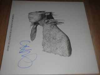 Chris Martin Coldplay Signed Autographed Album A Rush Of Blood To The