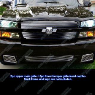2003 2005 Chevy Silverado 1500 SS Billet Grille Grill Combo Insert