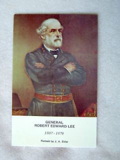 GENERAL ROBERT EDWARD LEE 1807 1870 Portrait byJA Elder