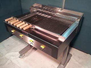char grill + bbq + flame grill + seekh kebab + contact grill