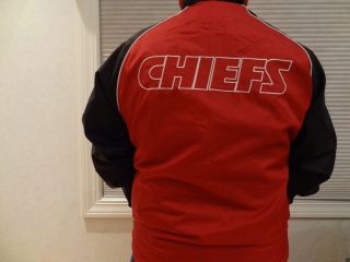 NWT NFL Mens Kansas City Chiefs Lightweight Full Zip Jacket   Sizes L