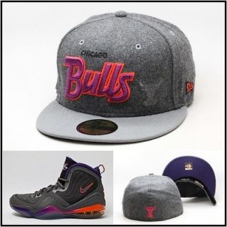 New Era Chicago Bulls Custom Fitted Hat Designed For Air Penny 5 V