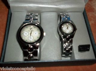 Charles Dumont His and Hers Watches Gift Set