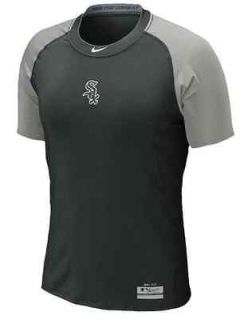 Nike MLB Chicago White Sox Pro Combat Dri Fit shirt XL baseball black