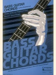 Bass Guitar Chord Chart Ron Middlebrook