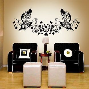 wallpaper graffiti wall glass sticker decal butterfly3 from china time