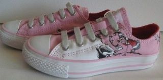 NEW Converse Dr. Seuss Cindy Lou Who Pink Slip On Sneakers Girls