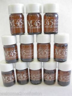 12 Professional M45 REVITALIZING PEEL 2.5 ml each   SEALED