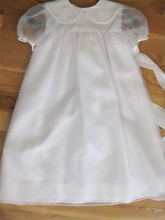 Blue Sz 6X Girls Confirmation/C ommunion/Chris tning Dress $130 White