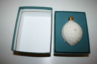 Lenox China 1989 Annual Ornament Christmas Bulb VHTF Rare Collectible