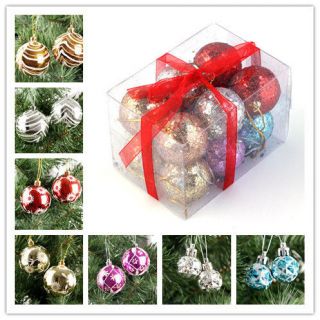 Christmas Ball Ornament Xmas Decoration Display For Outdoor/Home