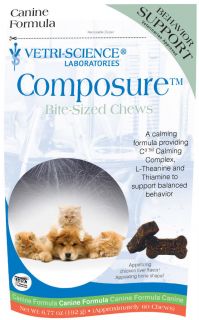 Composure Bite Sized Chews for Dogs (60 Chews)
