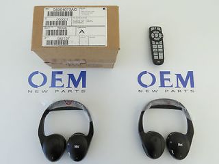 2006 2010 CHRYSLER ASPEN Wireless Headphone Headsets Remote 05064073AC