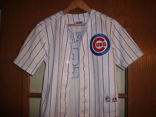 Chicago Cubs Derek Lee Baseball Jersey Majestic #25 Youth Small Free