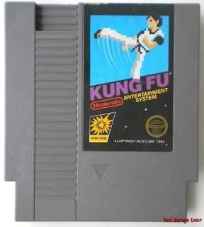 Kung Fu NES Nintendo Entertainment System Game Cartridge Video Game