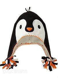 Month to 3T Penguin Earflap Hat Old Navy ~ TODDLER FLEECE PENGUIN HAT
